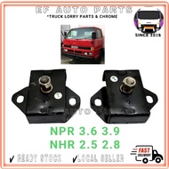 ISUZU NHR 2.5 2.8 NPR 3.6 3.9 FRONT ENGINE MOUNTING LEFT RIGHT 1TON 3TON LORRY LORI ENJIN KAKI TAPAK
