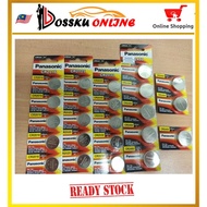 5 Pcs 100% Panasonic Lithium Coin CR 2016 CR 2025 CR 2032 CR2450 5cells Pack Battery (Panasonic Mala