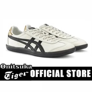 100% original Onitsuka Tiger official  ASICS creamy black running sneakers for men women sports shoes