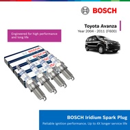Bosch Iridium Spark Plug Toyota Avanza F600 1.3 1.5 K3-VE 3SZ-VE (2004 - 2011) YR7DI30