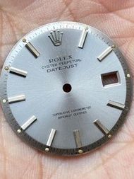 🎍🔘Rolex DateJust罕有原裝淺灰面🔘🎍🥈🥈銀皇冠🥈🥈👍🏻👍🏻狀態良好👍🏻👍🏻適合1600 1601 1603 18K白金及全鋼等型號👍🏻👍🏻