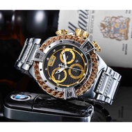 Invicta Wrist Watch Mechanical Movement Stainless Steel Strap Fashion Trend Stainless Steel Dial Men's Watch Rui Watch