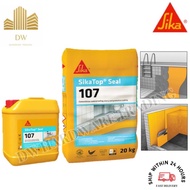 🔥Ready Stock🔥SIKA TOP SEAL - 107 A 20kg + B 5kg (GREY) *set* WATERPROOFING CEMENT