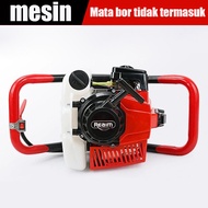 Reaim Mesin Bor Gali Tanah 52 CC Earth Auger Drill Earth Auger Alat Penggali Lubang Tanah Engine Dri