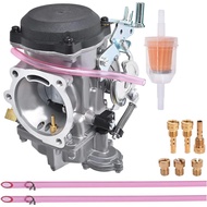 zpoury  CV40 Carburetor Motorcycle For Harley Davidson Sportster Road King Super Glide 40mm CV 40 Fu