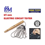 King Toyo Electric Circuit Tester KT-1612 // COPPER CIRCUIT TESTER A-1002