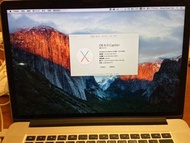 2013 初頂配 MACBOOK PRO RETINA 15吋 I7 256G 硬碟 8G DDR3記憶體 高規版本