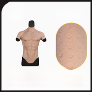 Guerlain Rhyme ซิลิโคนกล้ามเนื้อเสื้อปลอมกล้ามเนื้อหน้าท้องผู้ชาย < Ne1> คอสเพลย์ Strong Man กล้ามเน