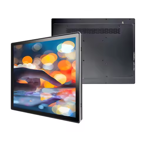 IP65 Front Waterproof Industrial All In One Panel PC Capacitive Touch Screen Computer With Core i5 1