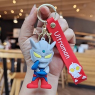 Gantungan Kunci Ultraman Keychain Gantungan Tas Ransel Ultraman Super Hero Boneka Kartun Jepang