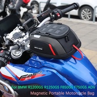 For R1200GS ADV R1250GS R 1250 GS F850GS F 750GS Magnetic Motorcycle Tank Bag Portable Card Phone To