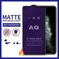 One Plus 6 6t 7 7t 8t + 9 9r 9rt 10t Ace Nord Ce 2 Lite 2t N10 5G AG Anti Blueray Matte Full Screen Tempered Glass