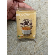 SET of 10 packs x 7.5gr) FRENCH VANILLIA Extract Sugar (making tea, coffee, baking) CASINO Sugar wit