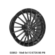 (AD2852) NEW SPORT RIMS AD ORIGINAL AEDEE 18 INCH 18X8.5 5X113 ET35 BE-PB READY STOCK