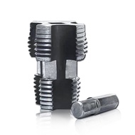 CMIEN7 Plumbing PPR Water Pipe Inner Hole Drill Double Heads Threading Pipe Threader Tap Portable We