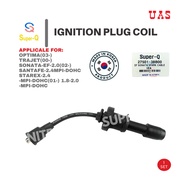 SUPER-Q Spark Plug Cable / Wire 27501-38B00 (1set) Applicable for OPTIMA TRAJET SONATA STAREX