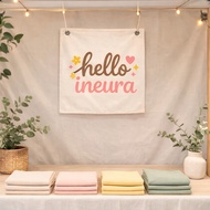 CUSTOM FABRIC WRITING CLOTH BANNER BACKDROP SALES BANNER BOOTH