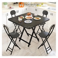 Meja Lipat Ukuran / Meja Makan Lipat / Meja Lipat Kayu / Meja Makan Portable / Portable Folding Tabl