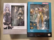 保存良好Max Factory figma"Samus Aran PRIME 3 ver-349"."A2 YoRHa Type A No. 2-649" + Good Smile黏土人"996"."