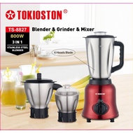 TOKIOSTON BLENDER MODEL TS-8827  &TS-8828 STEEL BLENDER GRINDER  &MIXER  3IN