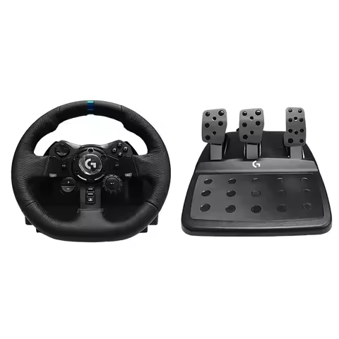 G923 Driving Force Game Racing Steering Wheel Pedal for PS5 PS4 PC Racing Wheel Completo