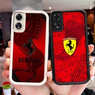 Shockproof Casing for OPPO A17 A17K A38 A58 F23 A60 A18 A78 A98 WF15 Ferrari sports car