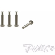 T-WORK ''S AE RC8 B4/B4E 7075 Aluminum Hard Yang Shock Absorber Lower Lock Pin TO-198-RC8B4