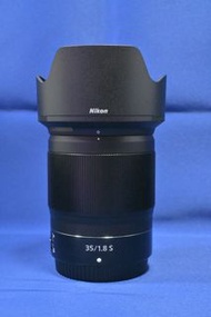 新淨 Nikon Z 35mm F1.8 S 大光圈 標準鏡 S line 鏡 人像 風景 旅行一流 Z6 Z7 Z8 Z9 ZF