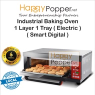industrial NEW Design commercial baking bakery Oven Electric Smart Digital Control 1 Deck Layer 1 Tray Heavy duty Auto