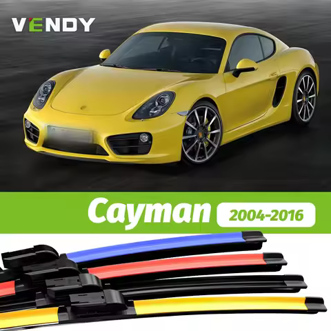 2pcs Front Windshield Wiper Blades Windscreen Wipers For Porsche Cayman 987 981 2004-2016 2009 2010 