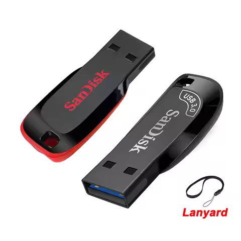SanDisk USB 3.2 Stick Flash Memory Mini USB 64G Pendrive Flash Drive 2.0 32GB U 128GB Key Usb 16GB 2