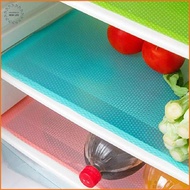 [LS] 4PCS EVA Waterproof Refrigerator Liner Mat Washable Mildew Kitchen Pad Anti-oil Cabinet Drawer 