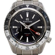 Grand Seiko Sport GMT 手錶，黑色、白色、銀色，Spring Drive，SBGE277 9R66-0BK0，自動機械，不鏽鋼。