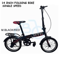 14' WARRIOR Folding Bike Basikal Lipat