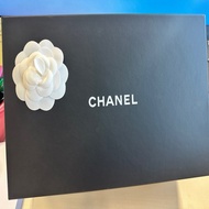 荔枝皮長盒子 Chanel vanity case caviar black/ gold