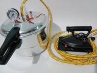 setrika uap presto 12 liter+steam trap/setrika uap/setrika uap presto/setrika uap boiler/setrika uap