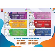 BANNER CREDIT COUNTER DECORATIONS CREDIT COUNTERS CREDIT COUNTER EQUIPMENT