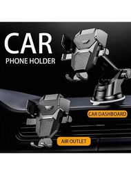 車載手機支架,行車儀表板手機支架,通用吸盤汽車手機支架與強力黏性膠墊,適用於所有智能手機和汽車