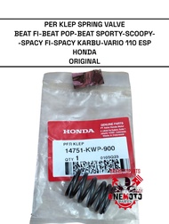 PER KLEP SPRING VALVE BEAT FI POP SPORTY SCOOPY SPACY FI KARBU VARIO 110 ESP 14751-KWP-900 HONDA ORI