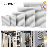 LIAOYING Cabinet Ventilation Filter, White Without Fan Shutters Fan Grille, ABS Fan Filter