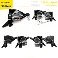 microNEW MTB Bicycle Trigger Shifter 3x7 3x8 3x9 3x10 3x11 Speed Bike Gear Shifter Lever With Shift 