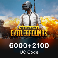 PUBG M 6000+2100 UC Code