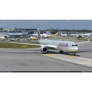 Qatar airways airbus a350-1000 paper model