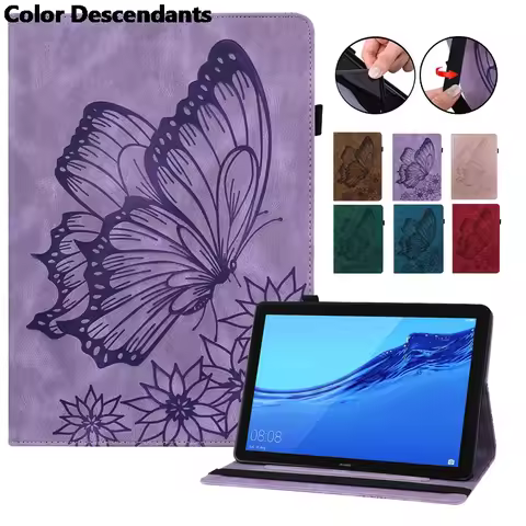 Cute Butterfly Embossed Case for Huawei MediaPad T3 10 AGS-L09 AGS-L03 AGS-W09 Soft TPU Cover for Hu