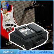 [Homyl4] Guitar Effects Pedalboard Bag, Guitar Pedalboard Bag, Carrying Bag with Handles, Guitar Accessories for DJ Controller, Mic