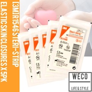 [3M] R1546 Steri-Strip Elastic Skin Closures 14x4  (10strip x 5pk)