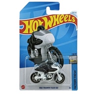 Hot Wheels 1966 Triumph Tiger 100 Black White Rally Motor 79