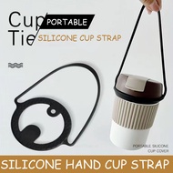 Elastic Wide Mouth Cup Sleeve Silicone Milk Tea Cup Sleeve Portable Handheld Cup Sleeve NestThai