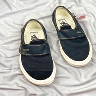 全新 Fear of God x Vans Vault OG Slip-on 47 V DX 全黑 男女同款帆布板鞋