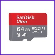 SanDisk Ultra 64GB microSD (SDSQUAB 064G-GN6MN), 140MB/s, UHS-I, U1, A1, Full HD, Class 10